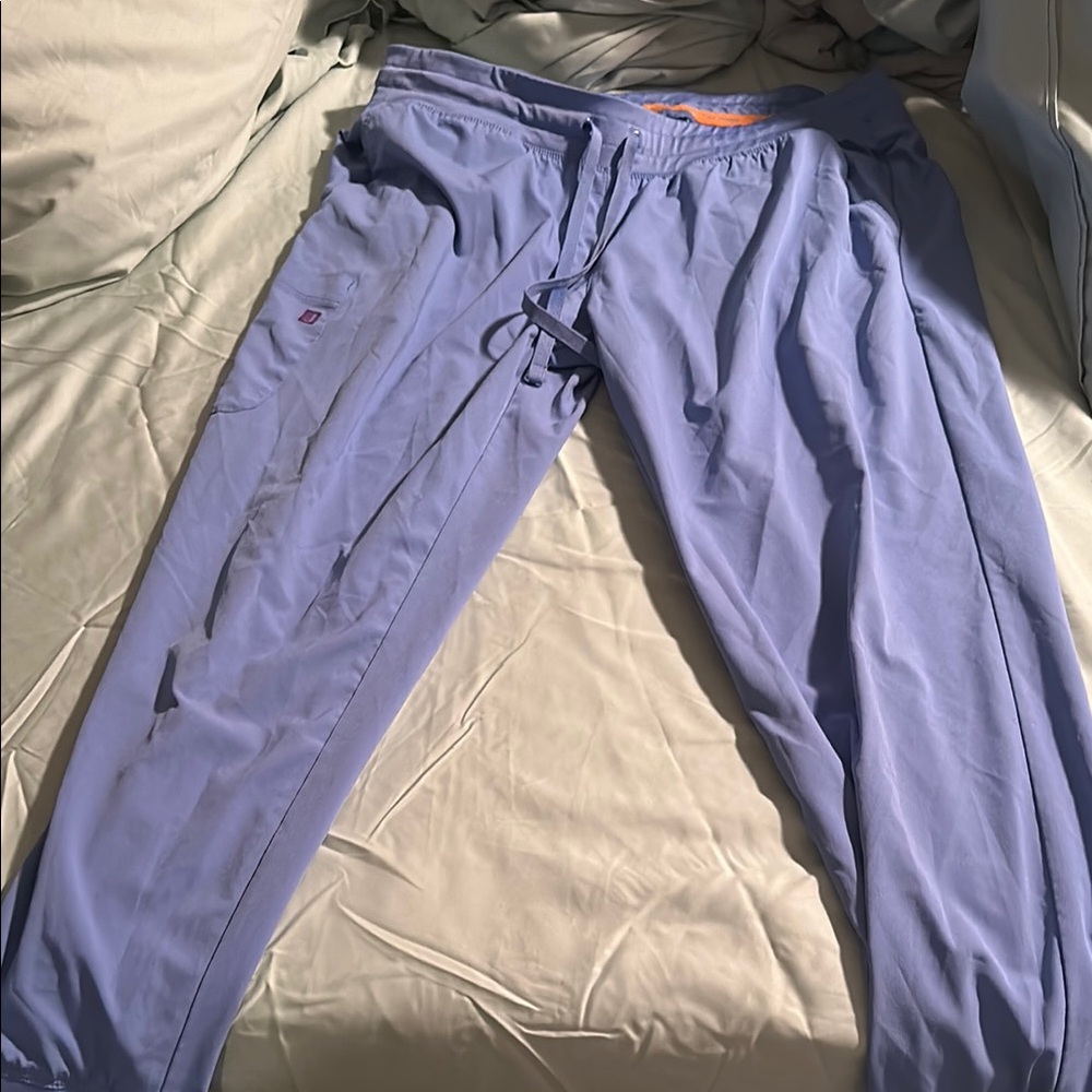 Scrub joy joggers large petite
